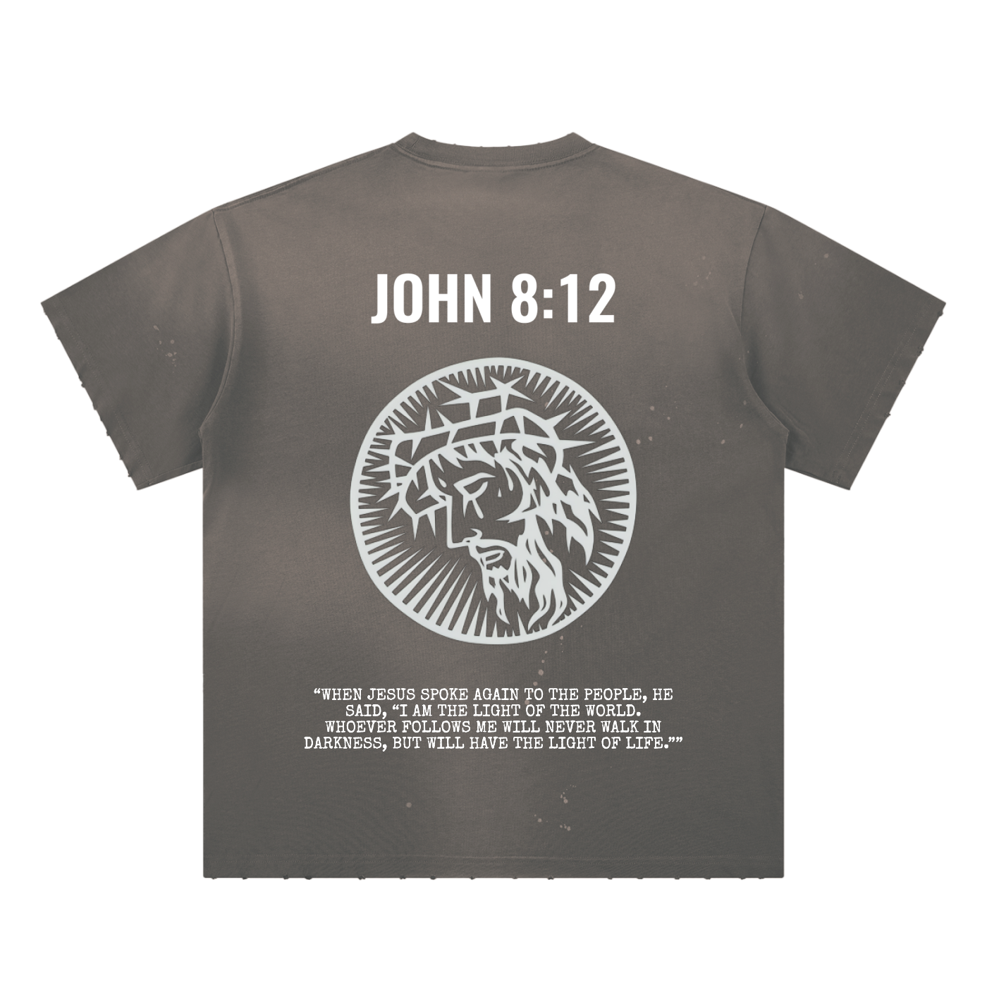 Hand-Frayed Sunfade Paint Spla