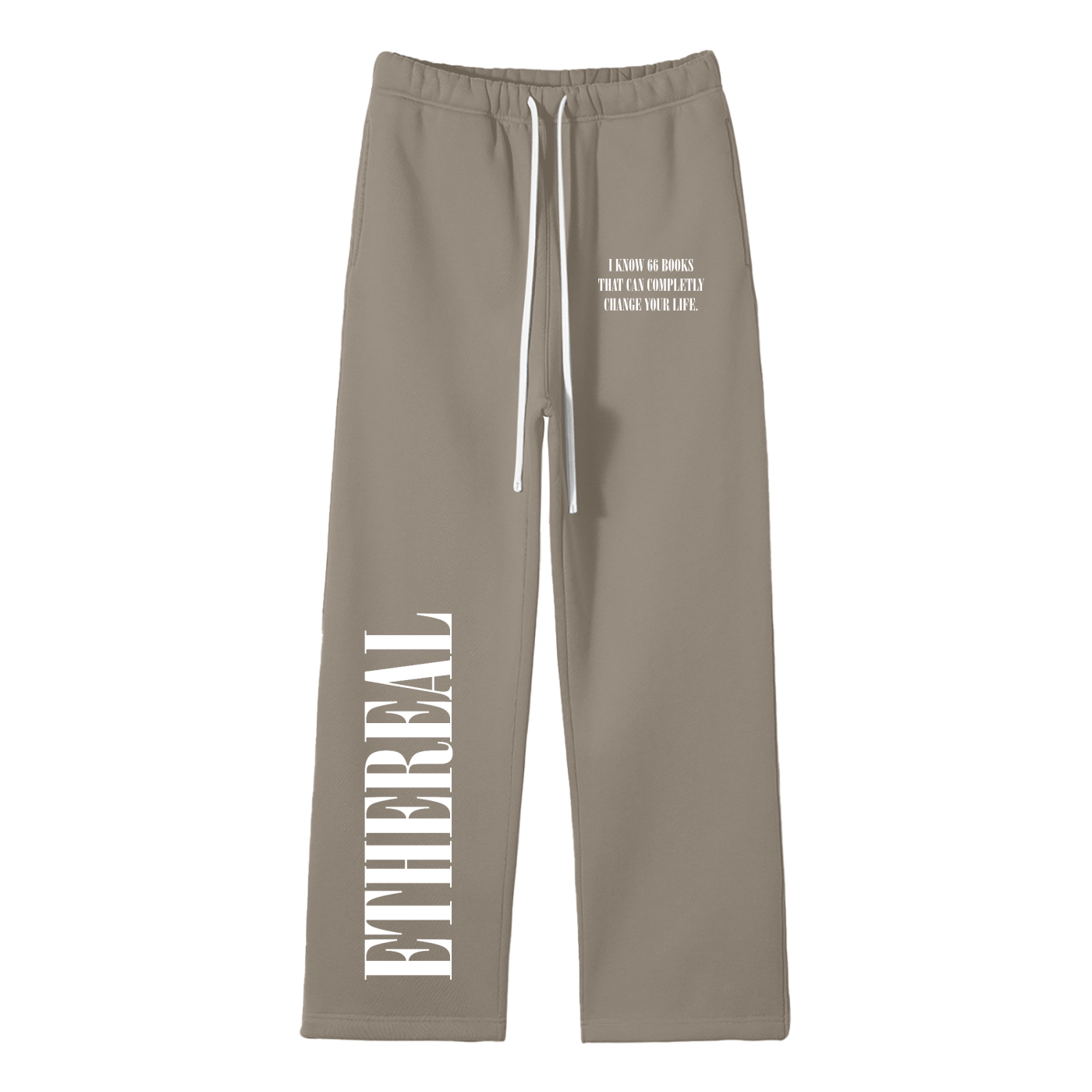 Fleece Straight Leg Pants